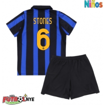 Camiseta Inter Milan John Stones #6 Primera Equipación para niños 2026-27 manga corta (+ pantalones cortos)